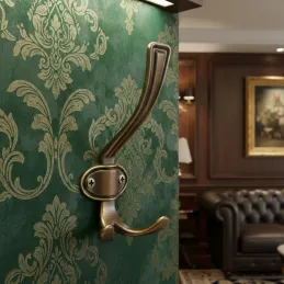 Rustikalna vješalica VATERLO XL / Bakar antik