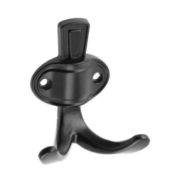 Rustikalna vješalica VATERLO / Crna mat