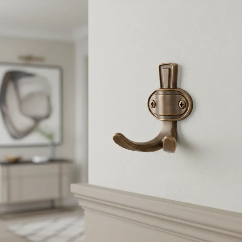 Rustikalna vješalica VATERLO / Bakar antik