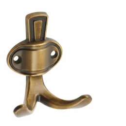 Rustikalna vješalica VATERLO / Bakar antik