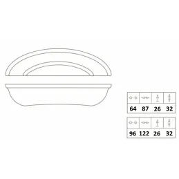 Ručka DIAMO / Staromosno