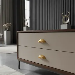 Ručka DIAMO / Zlatna mat