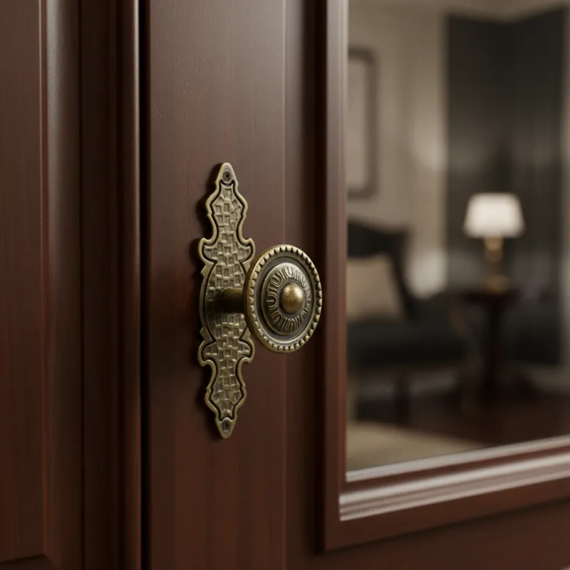 Ručka knopka VENICE / Starozlatna