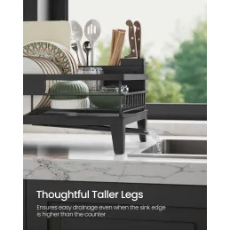 Ocjeđivač za suđe METAL-X / Crna