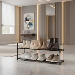 Stalak za cipele EKKO LINE DUO / Crna mat