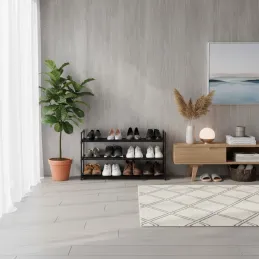 Stalak za cipele EKKO LINE / Crna mat