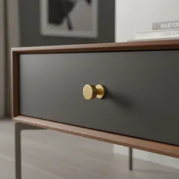 Ručka knopka RIOX / Brušeno zlatna