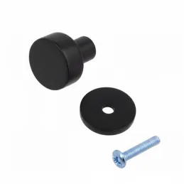 Ručka knopka RIOX / Crna mat