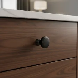 Ručka knopka IMPERIAL / Crna mat