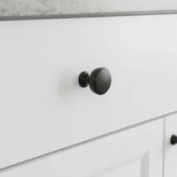 Ručka knopka IMPERIAL / Crna mat