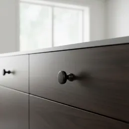 Ručka knopka IMPERIAL / Crna mat