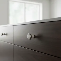 Ručka knopka IMPERIAL / Starosrebrna