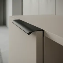 Ručka za rub vrata AVANTI / Crna mat