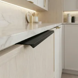 Ručka za rub vrata PADOVA / Crna mat