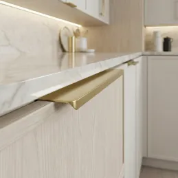 Ručka za rub vrata PADOVA / Brušeni mesing