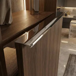 Ručka za rub vrata LISA / Sjajni krom