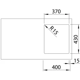 Nerđajući sudoper Blanco SOLIS 340-IF