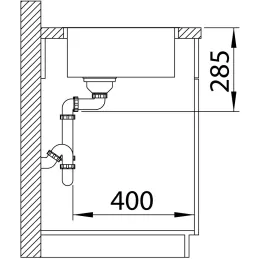 Nerđajući sudoper Blanco SOLIS 340-IF