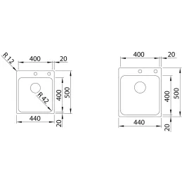 Nerđajući sudoper Blanco SUPRA 500-IF/A
