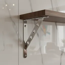 Držač police ROSA / Sjajni krom