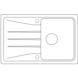 Kameninijski sudoper Blanco ZIA 8 S