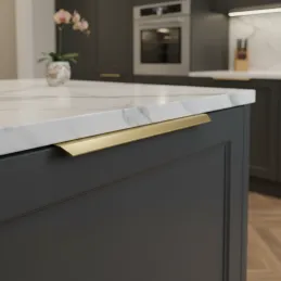 Ručka za rub vrata MAURA / Brušeno zlatna