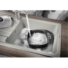 Kameninijski sudoper Blanco SONA XL 6 S / Siva stijena