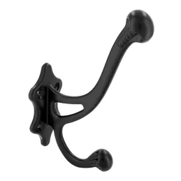 Rustikalna vješalica WOLFGANG / Crna mat