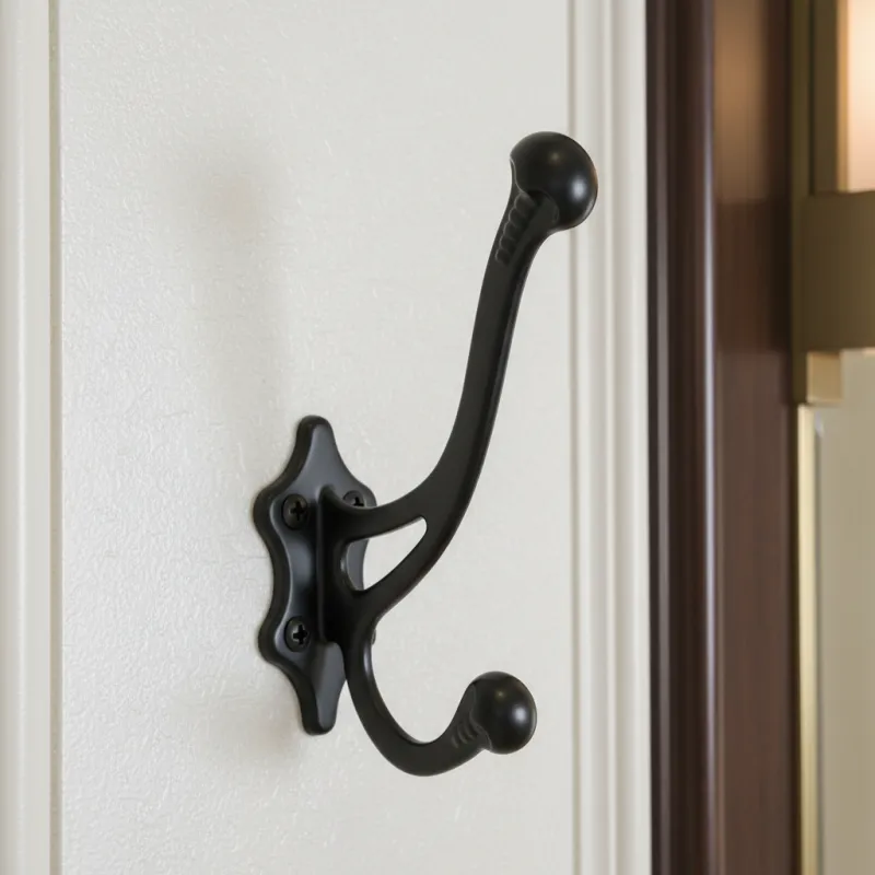 Rustikalna vješalica WOLFGANG / Crna mat