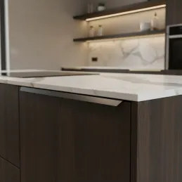 Ručka za rub vrata MAURA / Crna mat