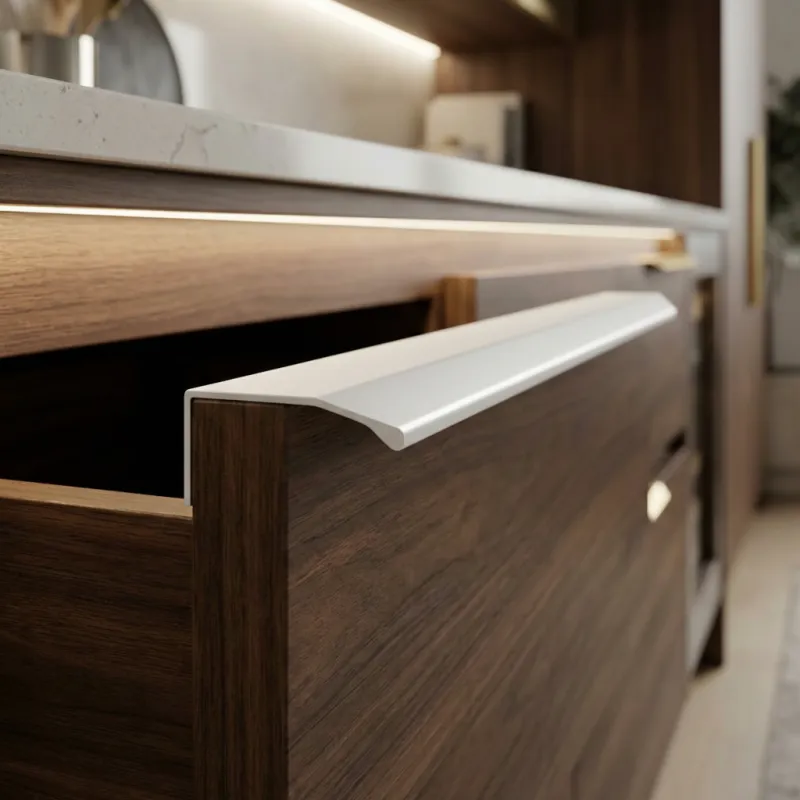 Ručkica za rub vrata MAURA / Bijela mat