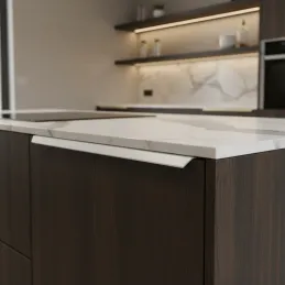 Ručkica za rub vrata MAURA / Bijela mat