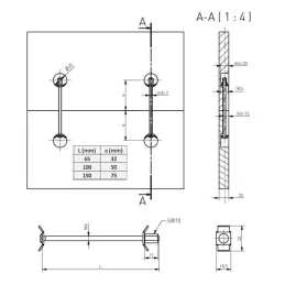 Vijak za spajanje radnih ploča UNI
