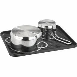 Odkapnica za posuđe ANARO / Crna mat