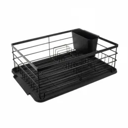 Odkapnica za posuđe ANARO / Crna mat