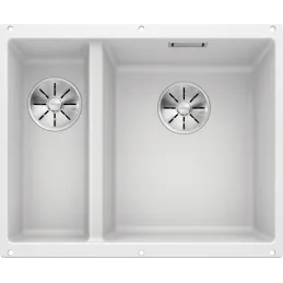 Kameninški sudoper Blanco SUBLINE 340 / 160 U / lijevi
