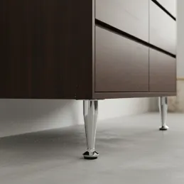 Noga za namještaj EUROPE / sjajni krom