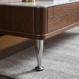 Noga za namještaj EUROPE / sjajni krom