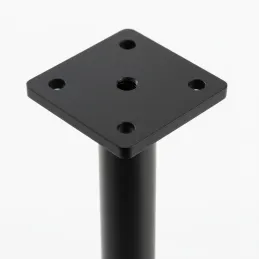 Namještajna nožica LEONOR / Crna mat