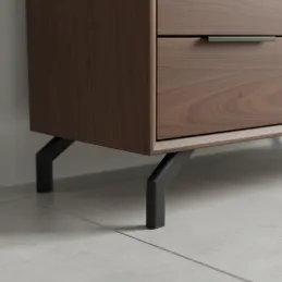 Namještajna noga VALENTINA / Crna