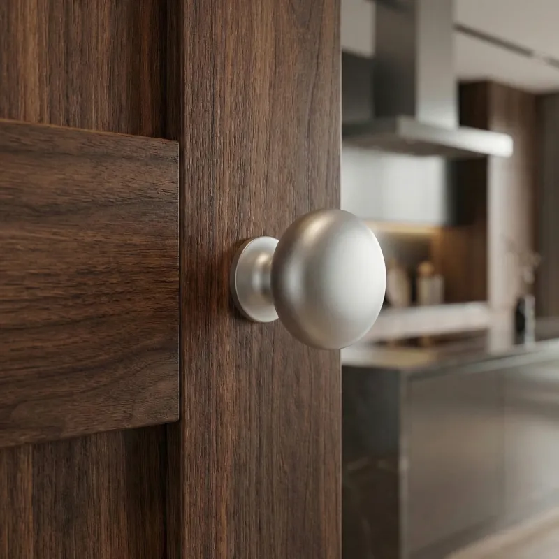 Ručka knopka VALEA / Matirani krom