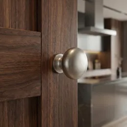 Ručka knopka VALEA / Saten nikal