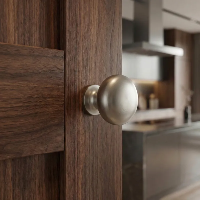 Ručka knopka VALEA / Saten nikal