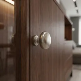 Ručka knopka VALEA / Saten nikal