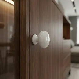 Ručka knopka VALEA / Bijela sjajna