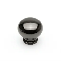 Ručka knopka VALEA / Crni krom