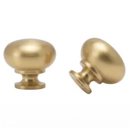 Ručka knopka VALEA / Brušeno zlato