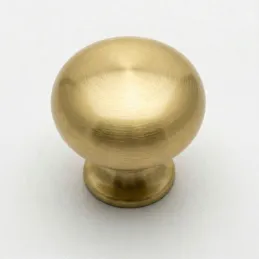 Ručka knopka VALEA / Brušeno zlato