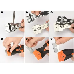 Strugalica za ploču za kuhanje s oštricama