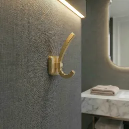 Vješalica EMILY / Zlatna brušena